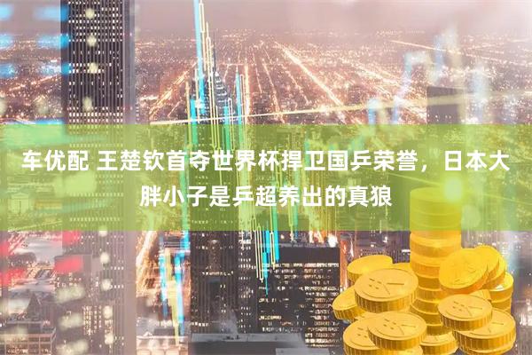 车优配 王楚钦首夺世界杯捍卫国乒荣誉，日本大胖小子是乒超养出的真狼